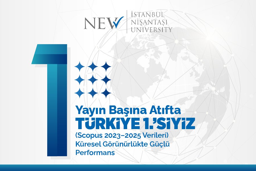 Yayın Başına Atıfta Türkiye 1.'siyiz